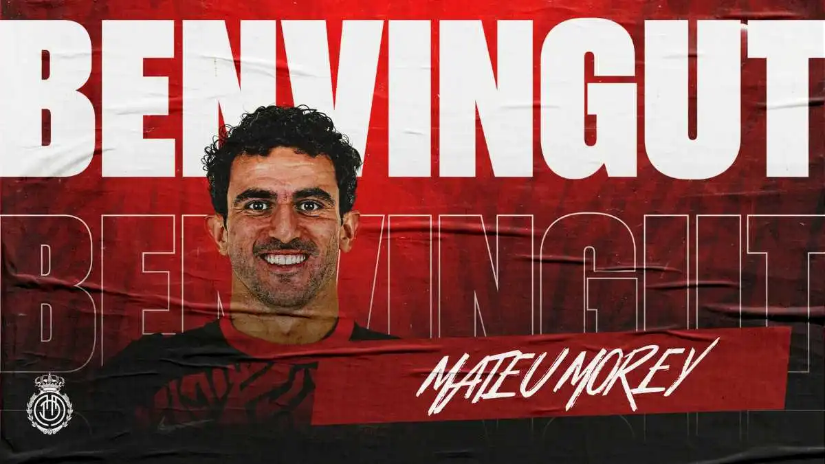 Mateu Morey firma con el Mallorca como jugador libre