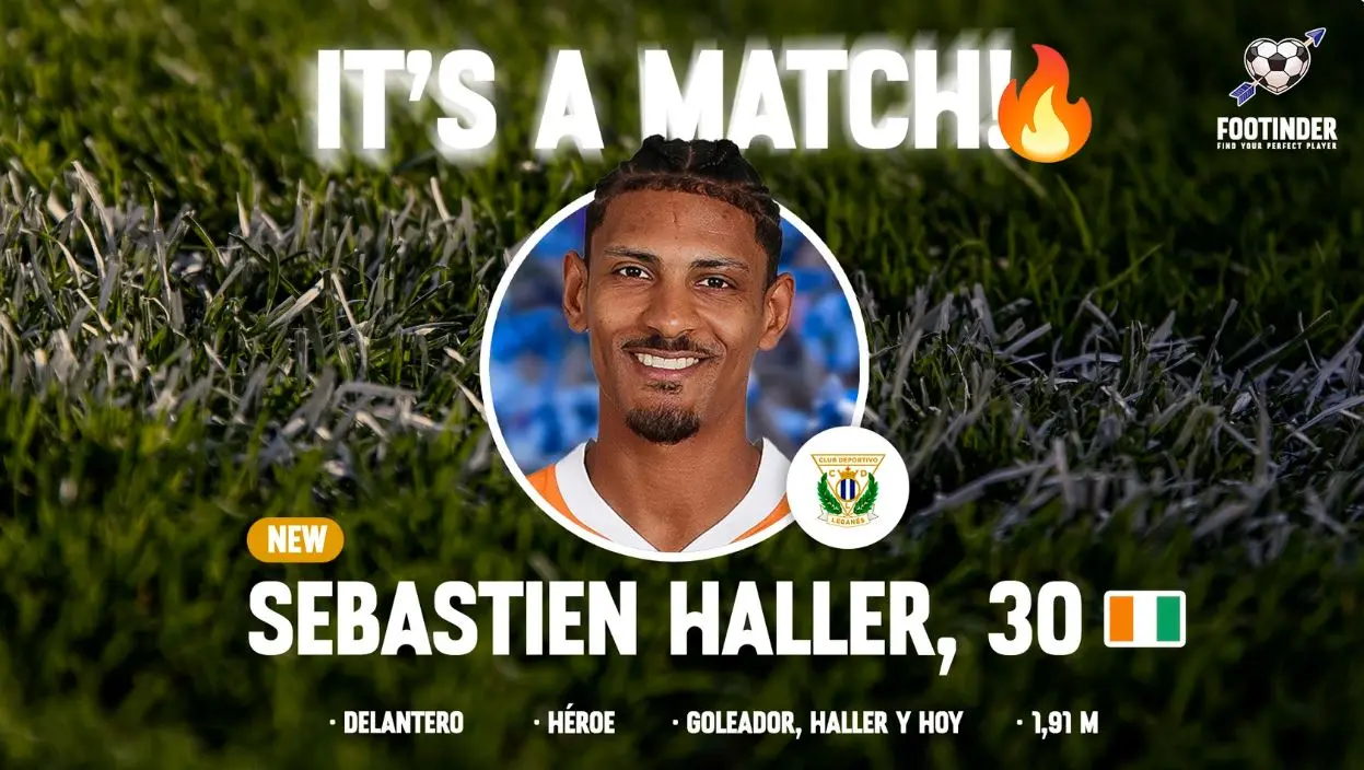 Sébastien Haller CD Leganés fantasy