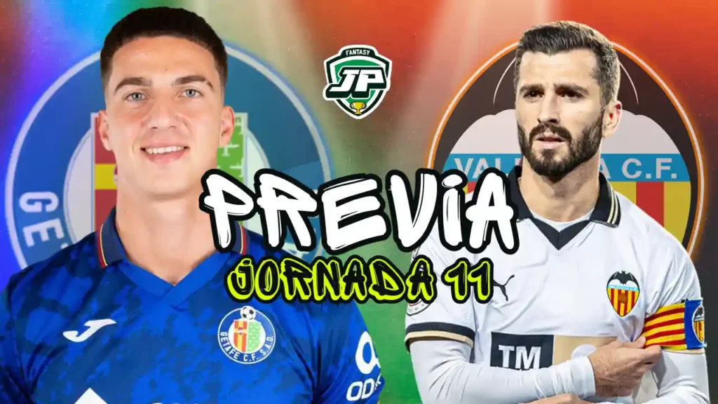 previa jornada 11 getafe - valencia