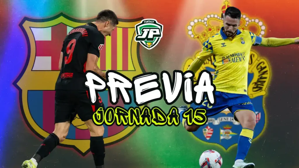 previa jornada 15 Barça - Las Palmas